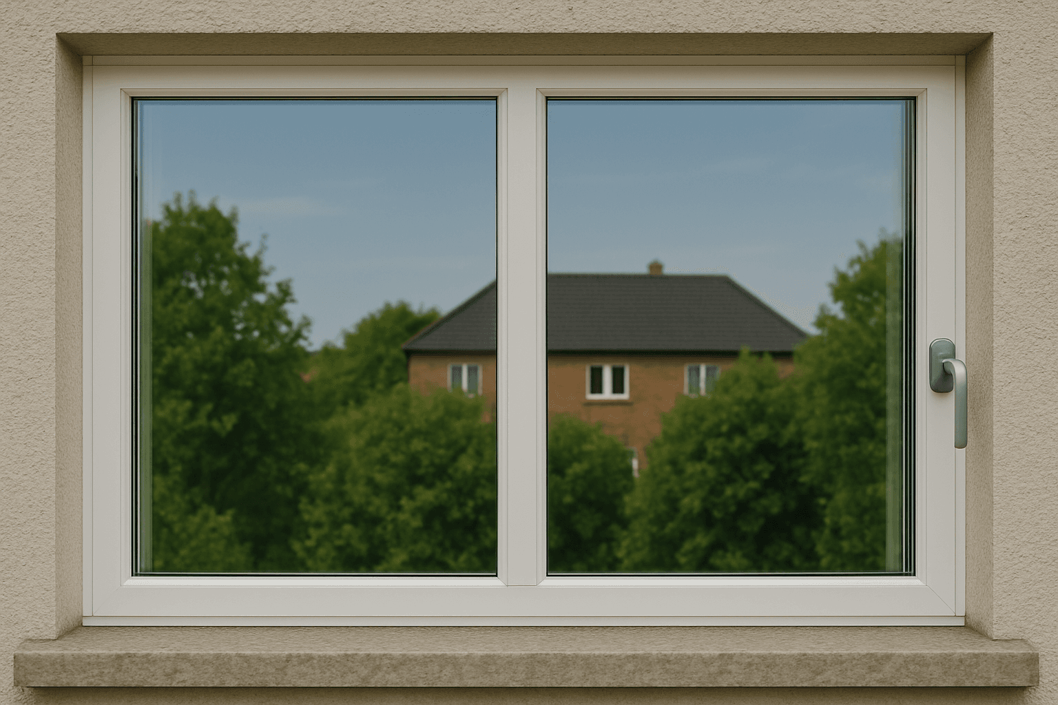 Fensterreinigung - Projektende
